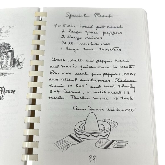 Vintage Out Of Vermont Kitchens Cookbook St. Pauls Catholic 19th Edition 1999 - Picture 8 of 16